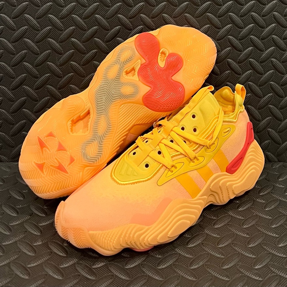 adidas Bold Orange and Yellow Sneakers